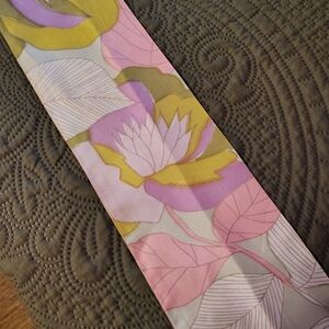 Floral Patterned Scarf